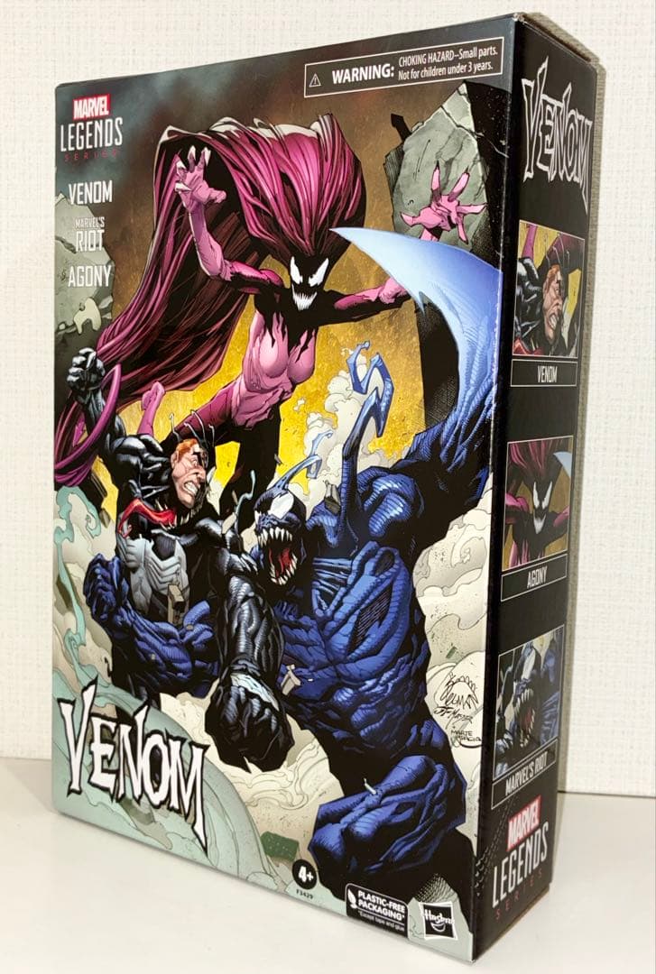 マーベルレジェンド ヴェノム 3パック ライオット アゴニー スパイダーマン