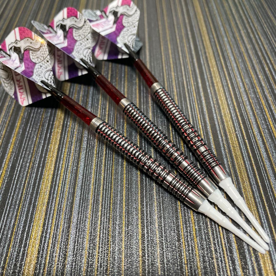 定価13000円 ソフトダーツ ナシル ボンバ ワンエイティ 23g ストレート