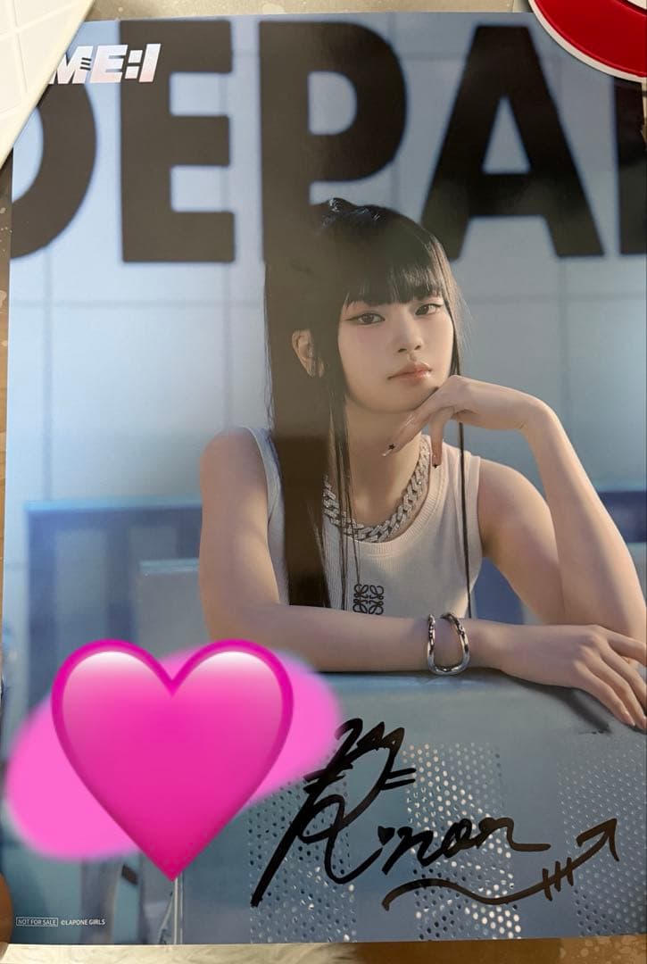 me:i 村上璃杏 サイン