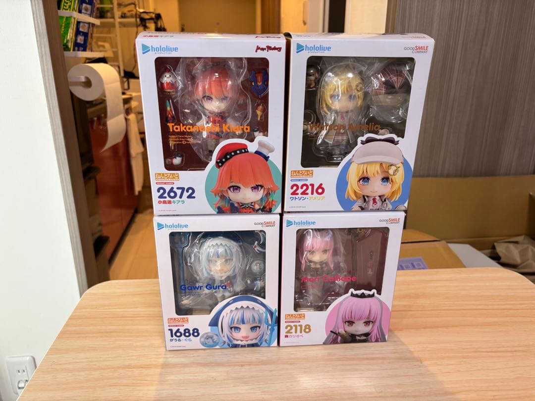 ホロライブ EN ねんどろいど Myth 4個セット