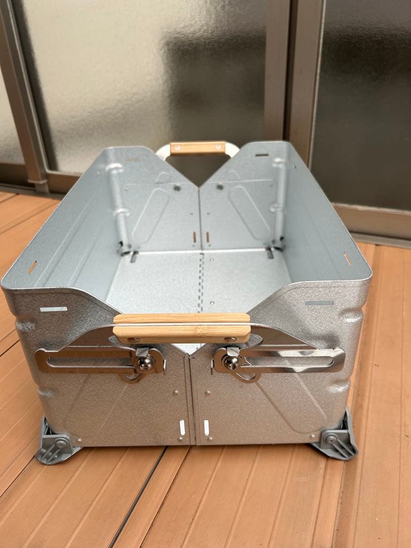 スノーピークシェルフコンテナ25 リッドラックセット