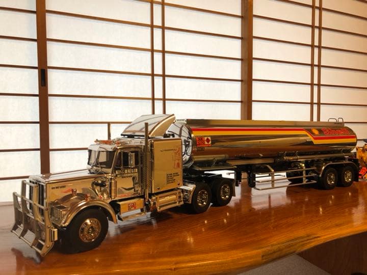 タミヤ 1/14スケール　キングハウラー(メタリック)、シェルタンクセット