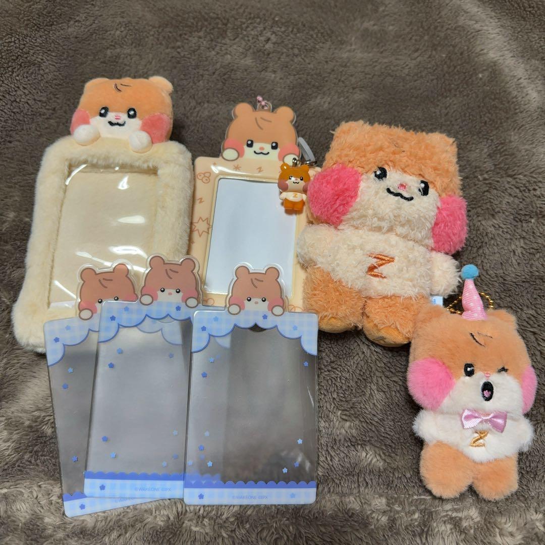 zb1 ゼベワン ハンビン zeroni ビニニ トレカ ぬいぐるみ めじるし