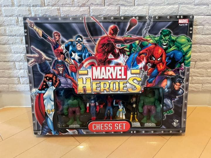 マーベル チェスセット　スパイダーマン 他
