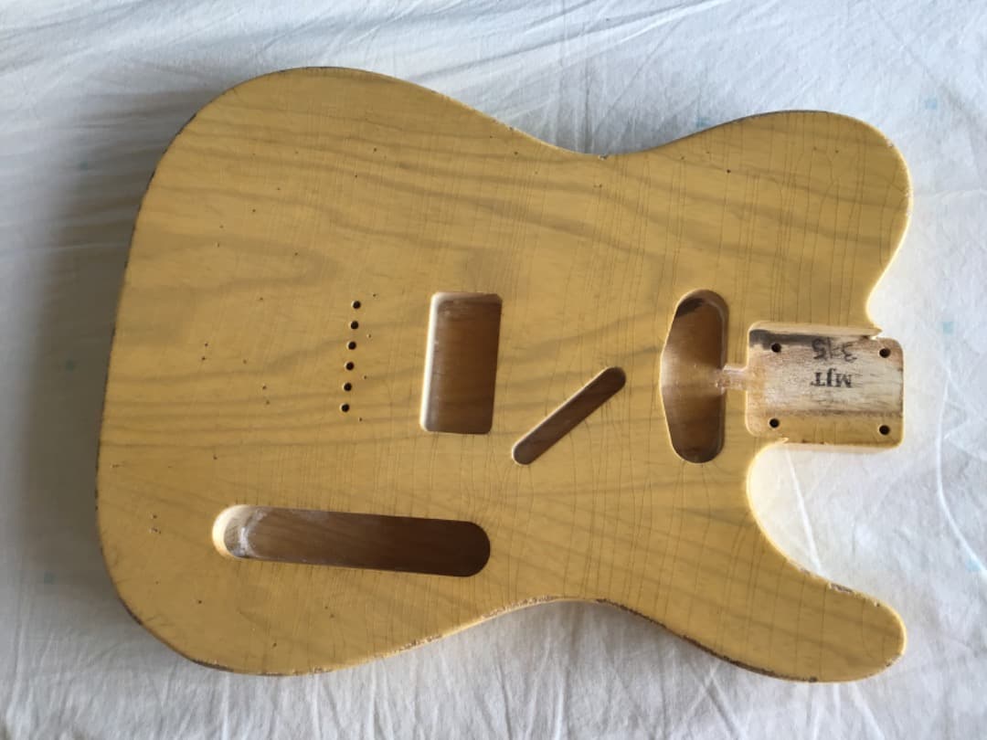 MJT Telecaster テレキャスターボディアッシュ TV JONES