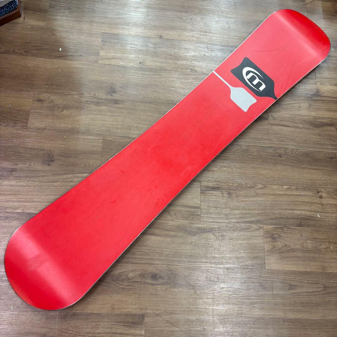 MORROW モロー FOCUS フォーカス 163cm スノーボード 赤 板