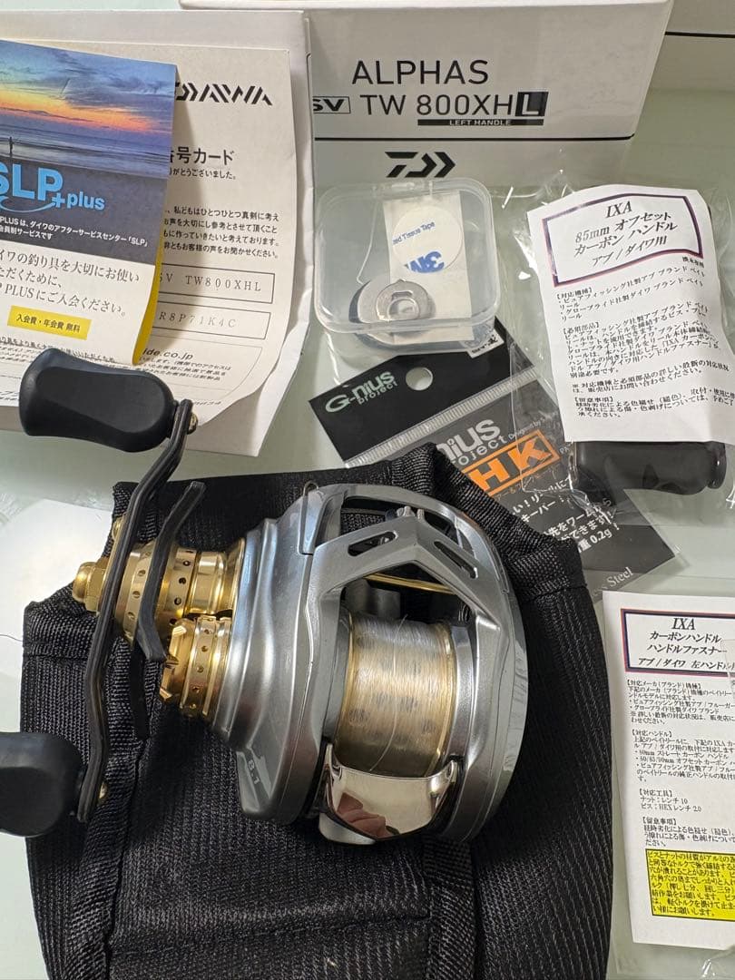 DAIWA ALPHAS SV TW 800XHL KTFフルカスタム