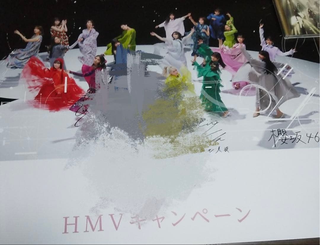 日*4様 櫻坂46 直筆サインポスター　守屋 大園 小池 小林
