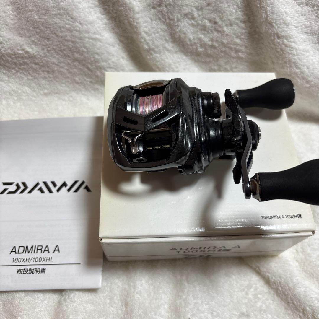 ダイワ　20アドミラA 100XHL 左巻き