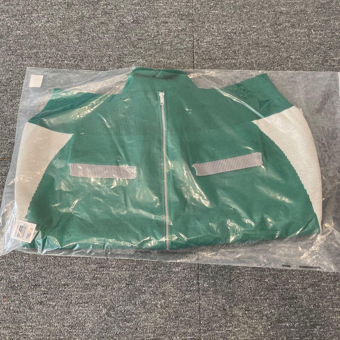 ずとまよ　フルジップニットジャージ　Green Lサイズ 配送限定