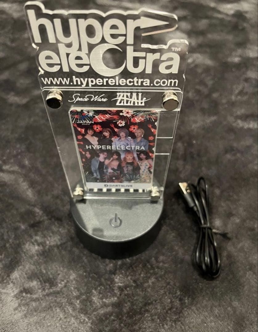 75枚限定 Hyperelectra ダーツカード テーマ入り