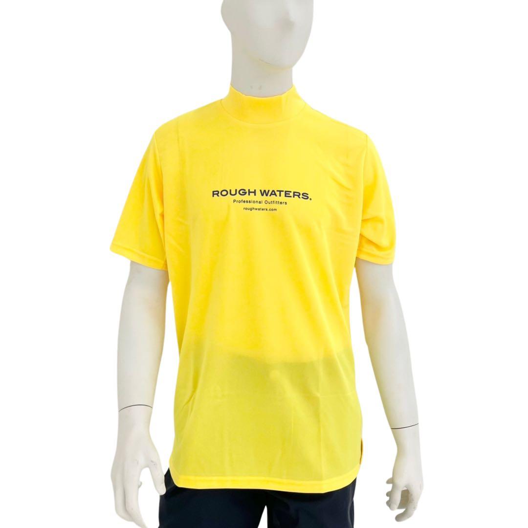 エリートグリップ　ROUGHWATERS 半袖モックネック　イエロー