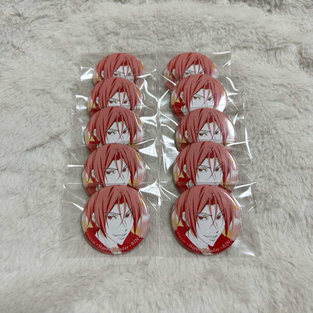 Free! 松岡凛 バースデー 缶バッジ 店舗限定