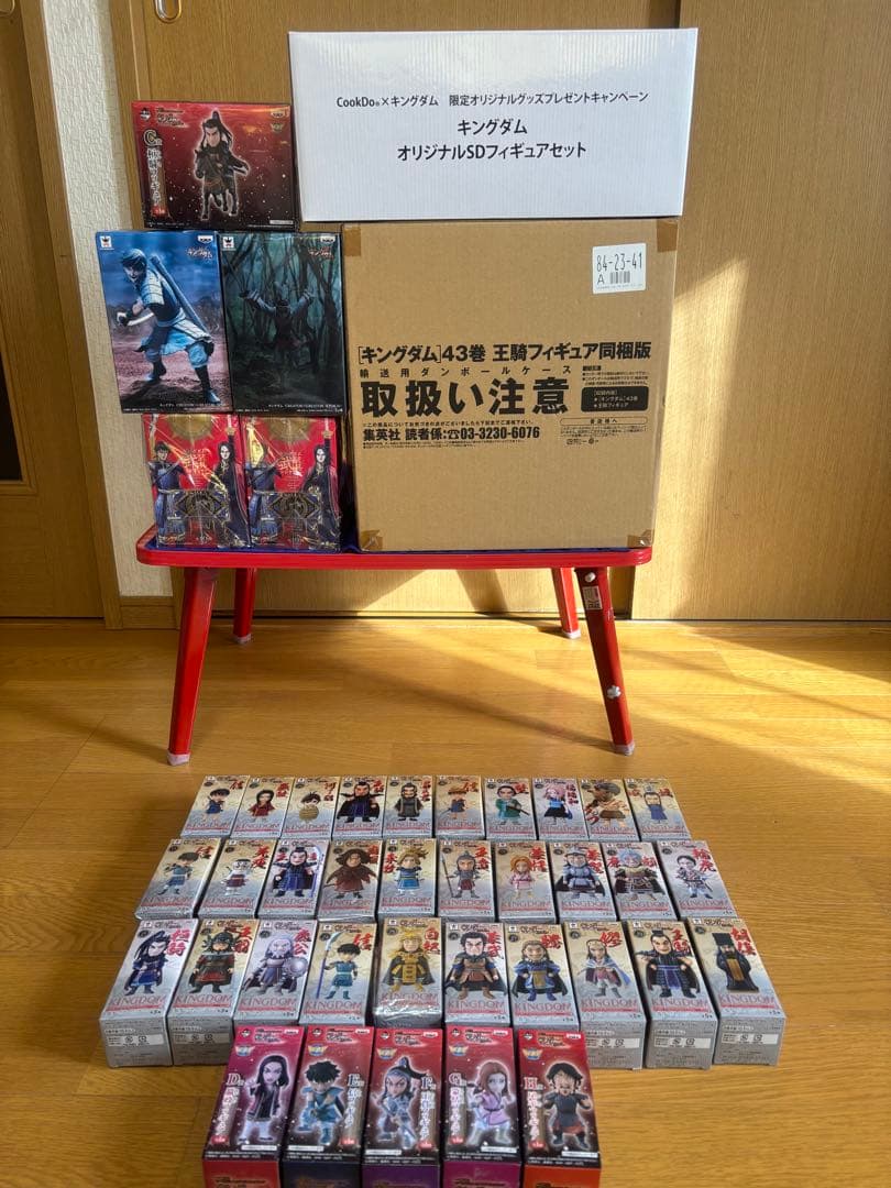 キングダムフィギュア 35体 ワーコレ 王騎・信・羌瘣 コンプリート