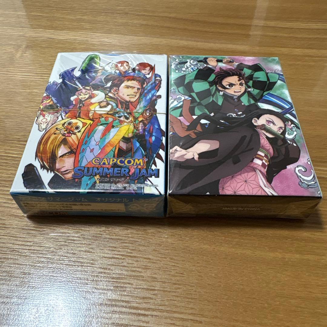 CAPCOM SUMMER JAM 鬼滅の刃トランプセット未使用、未開封品