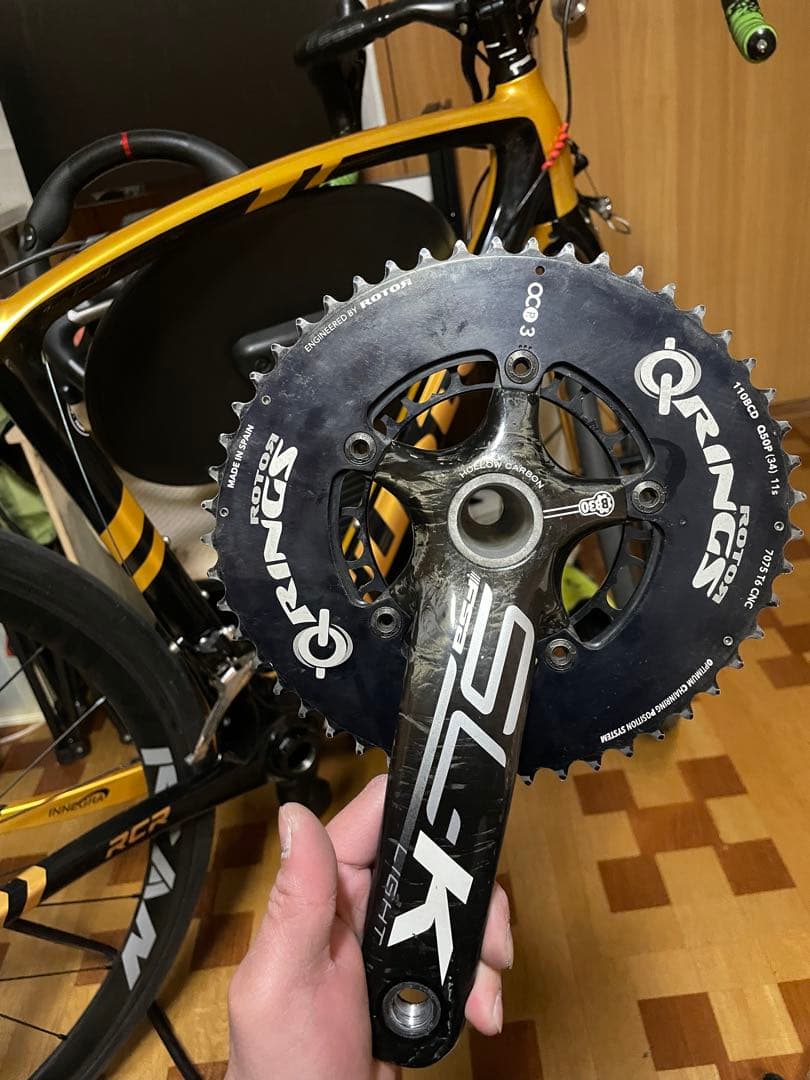 FSA SL-K Qring ホローテクト カーボンクランクセット