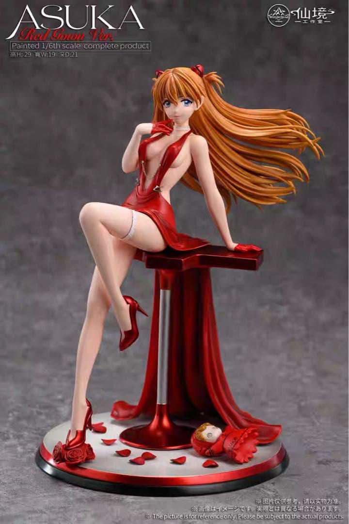 式波・アスカ・ラングレー　フィギュア　エヴァンゲリオン　ガレージキット