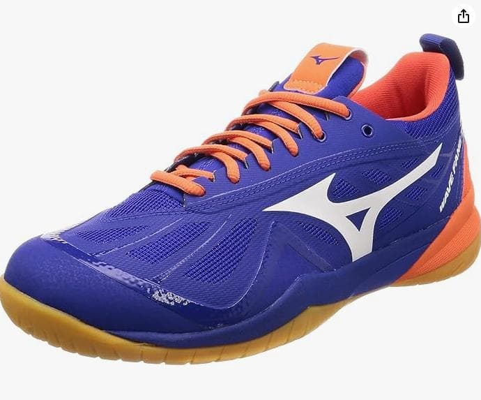MIZUNOユニセックスウエーブファングZEROバドミントンシューズ24.03E