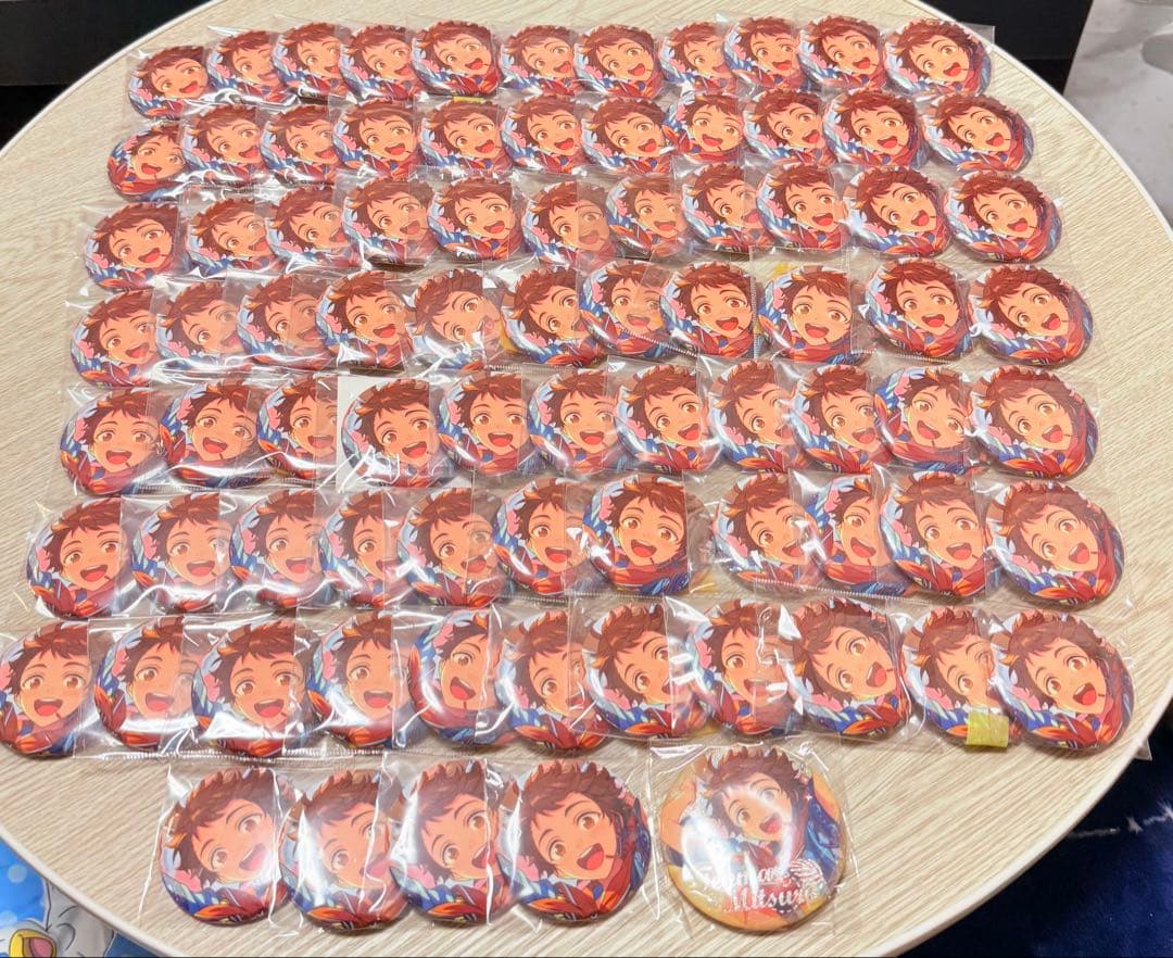 天満光 イベコレ 缶バッジ 82個