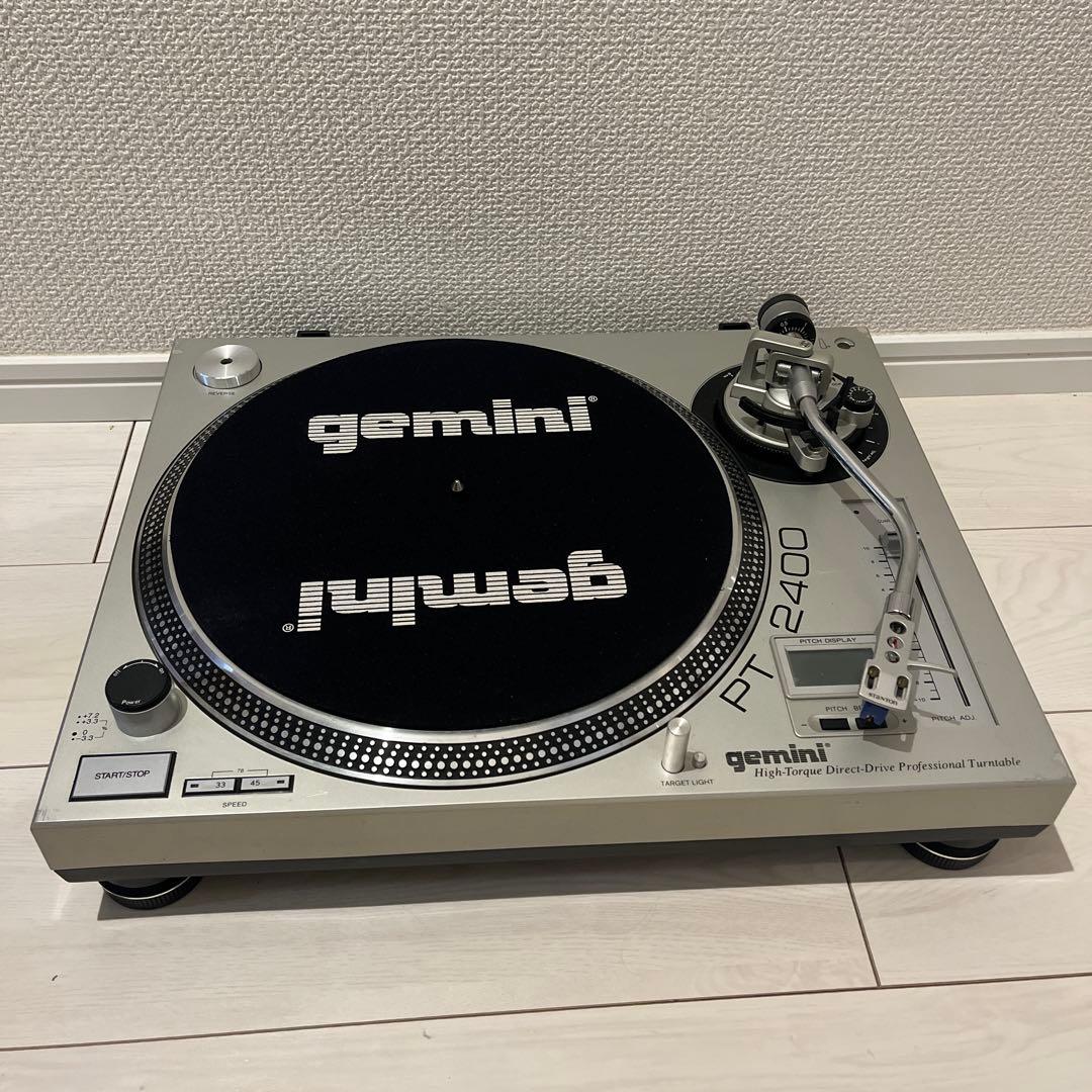 『送料込み』gemini PT-2400 ターンテーブル