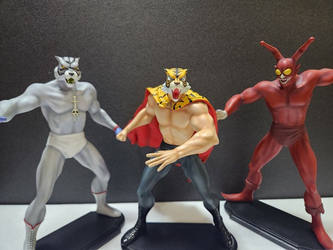 【遂に出品！究極のプロ完成品No1】超レア！ボークス　タイガーマスク　関連3体