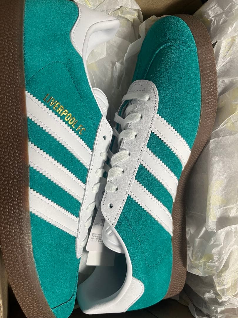Adidas originals ガゼル　リバプール　海外限定26.5cm