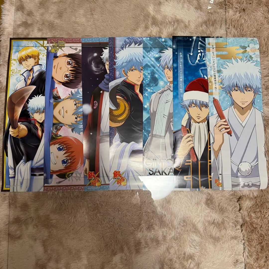 銀魂 キャラポスコレクション 坂田銀時　土方十四郎　沖田総悟(画像5枚)