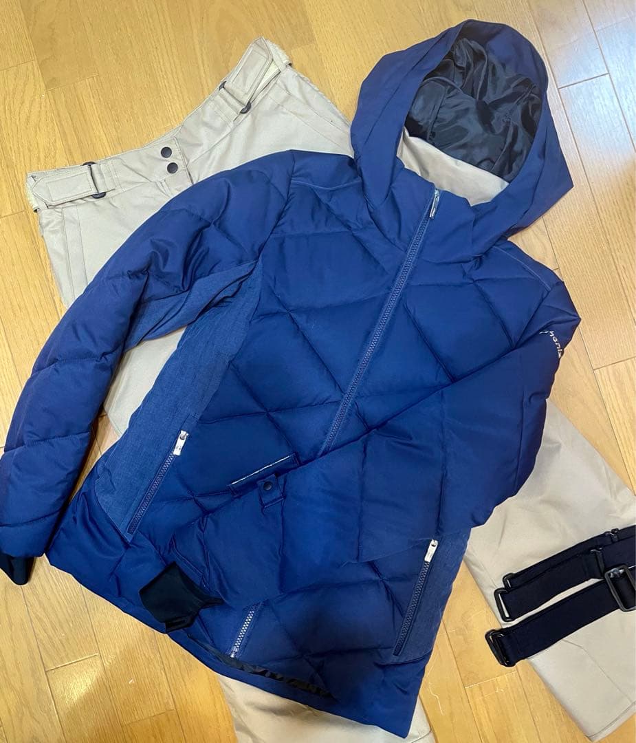【美品】Phenix ネイビー　スキーウェア 上下セット　　Lサイズ