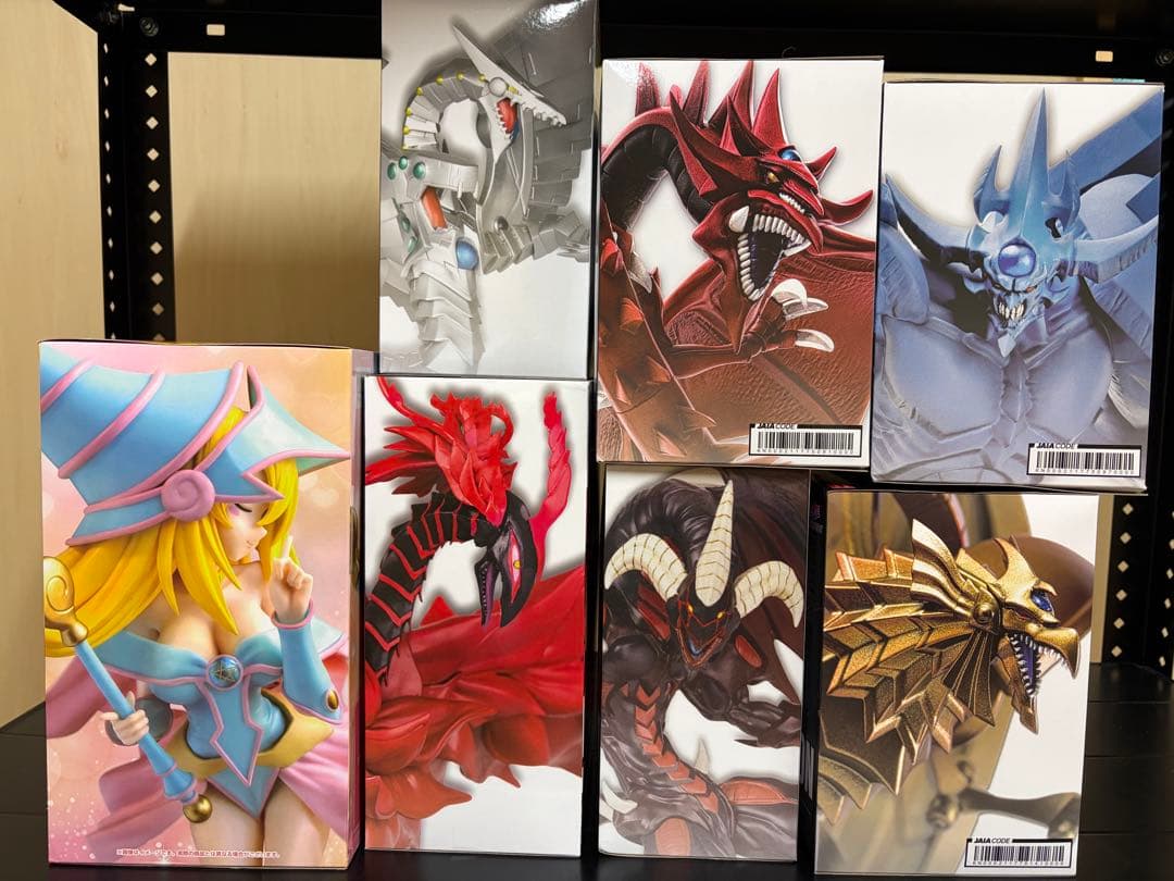 【未開封】遊戯王　Monsters LEGION三幻神他　フィギュア各７セット