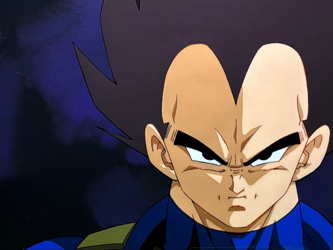 ドラゴンボールZ セル画 ベジータ