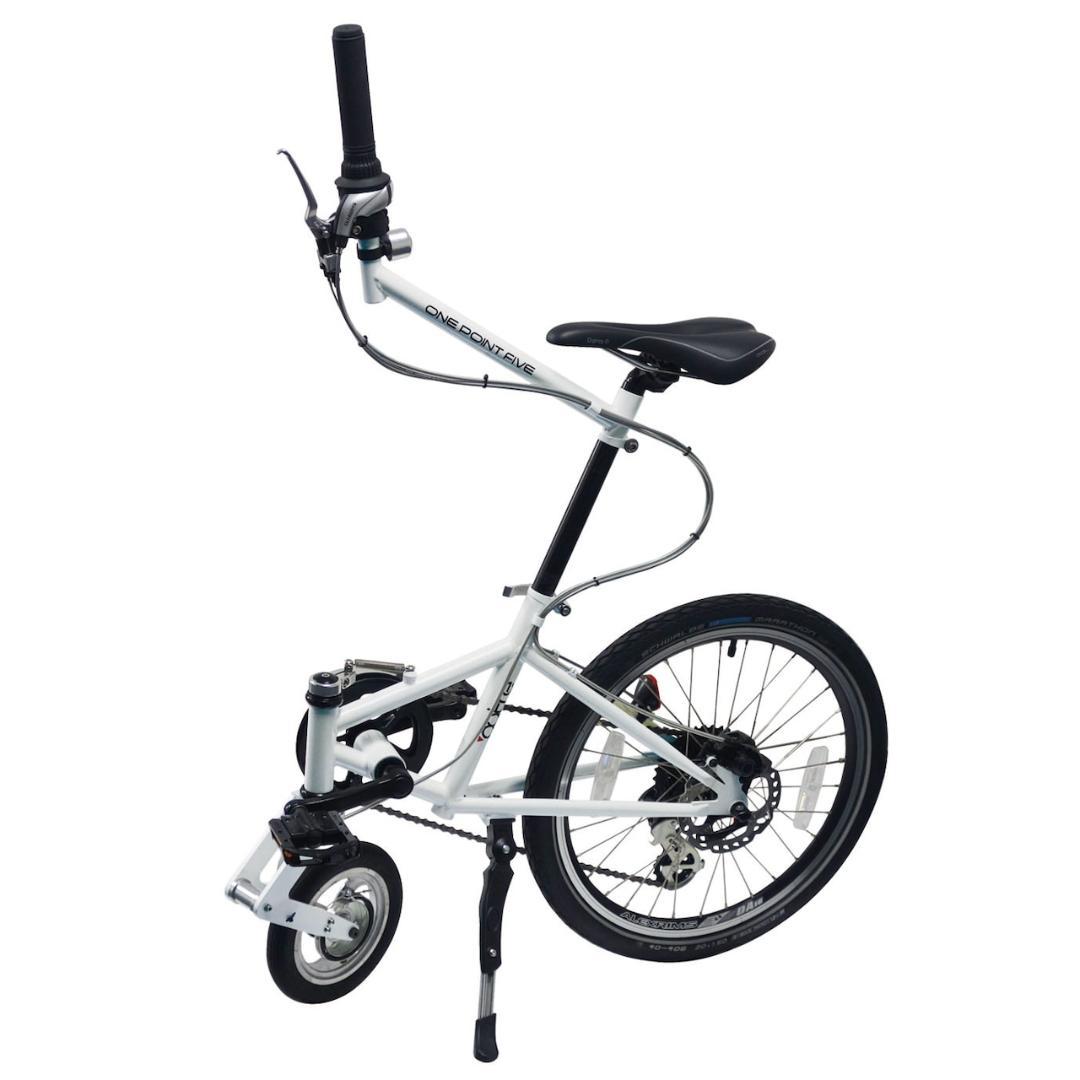 ★未開封品★outre　ワンポイントファイブ　1.5輪車　新感覚自転車　ホワイト