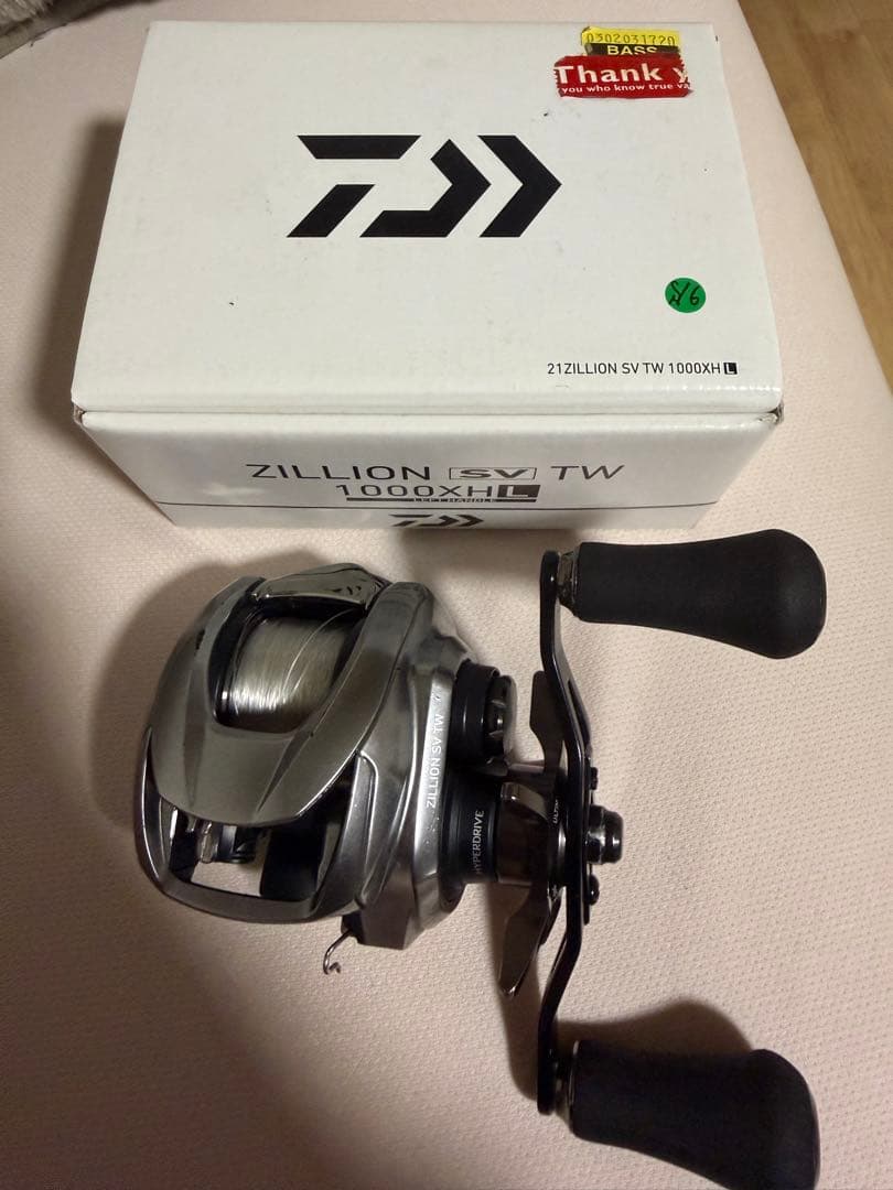 [特化セール]DAIWA ZILLION SV TW 1000XH ベイトリール
