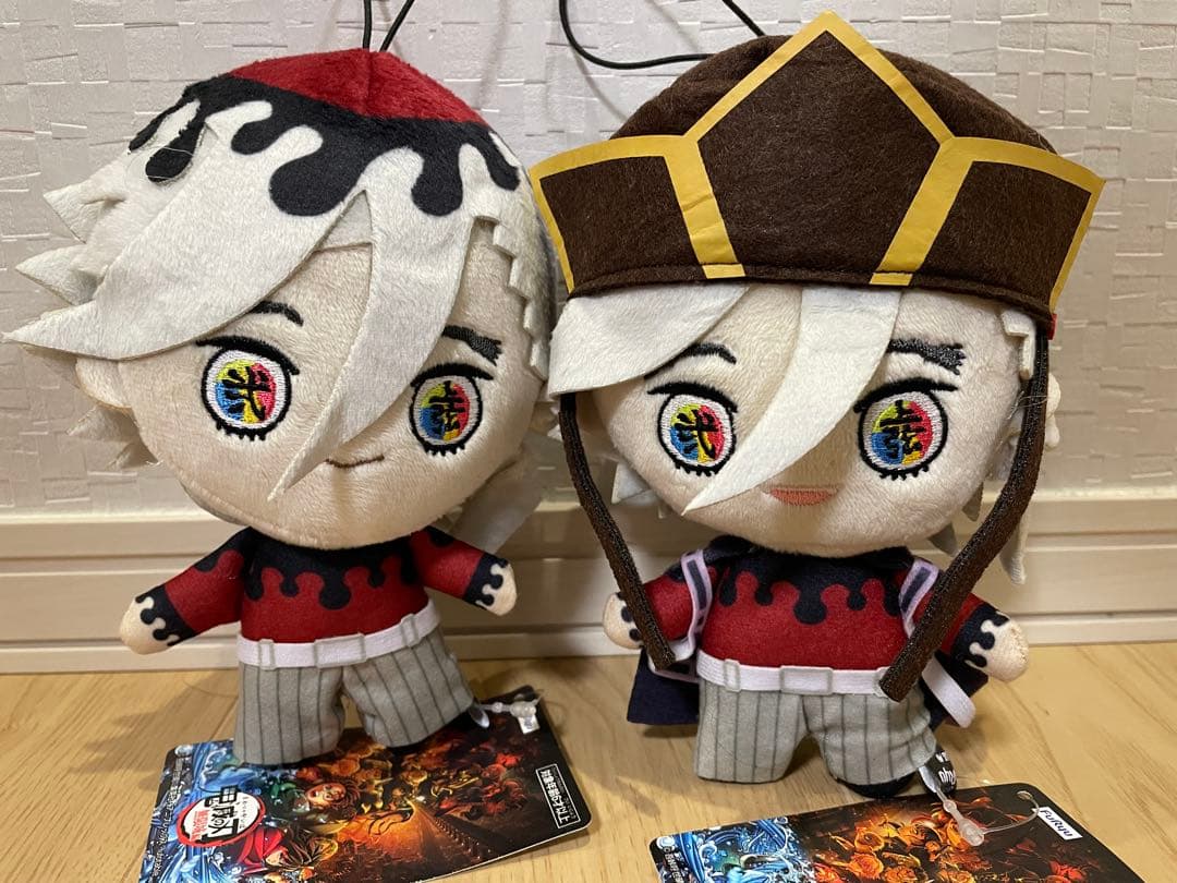 鬼滅の刃　童磨　ぬいぐるみ2種セット