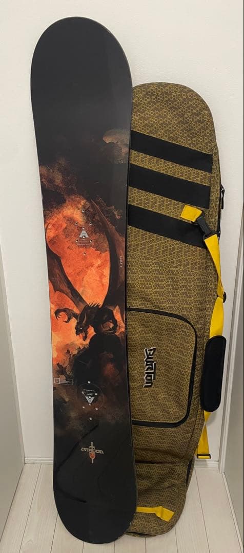【2月末迄】BURTON バートンスノーボード 158cmソフト&ハードケース付