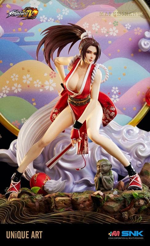 ユニークアートスタジオ 不知火舞 1/6スケール ポリストーン製 フィギュア