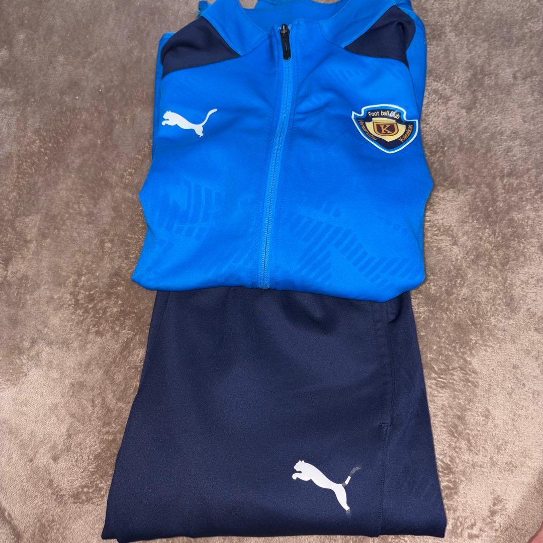 Puma 浜松開誠館 ジャージ 青　L