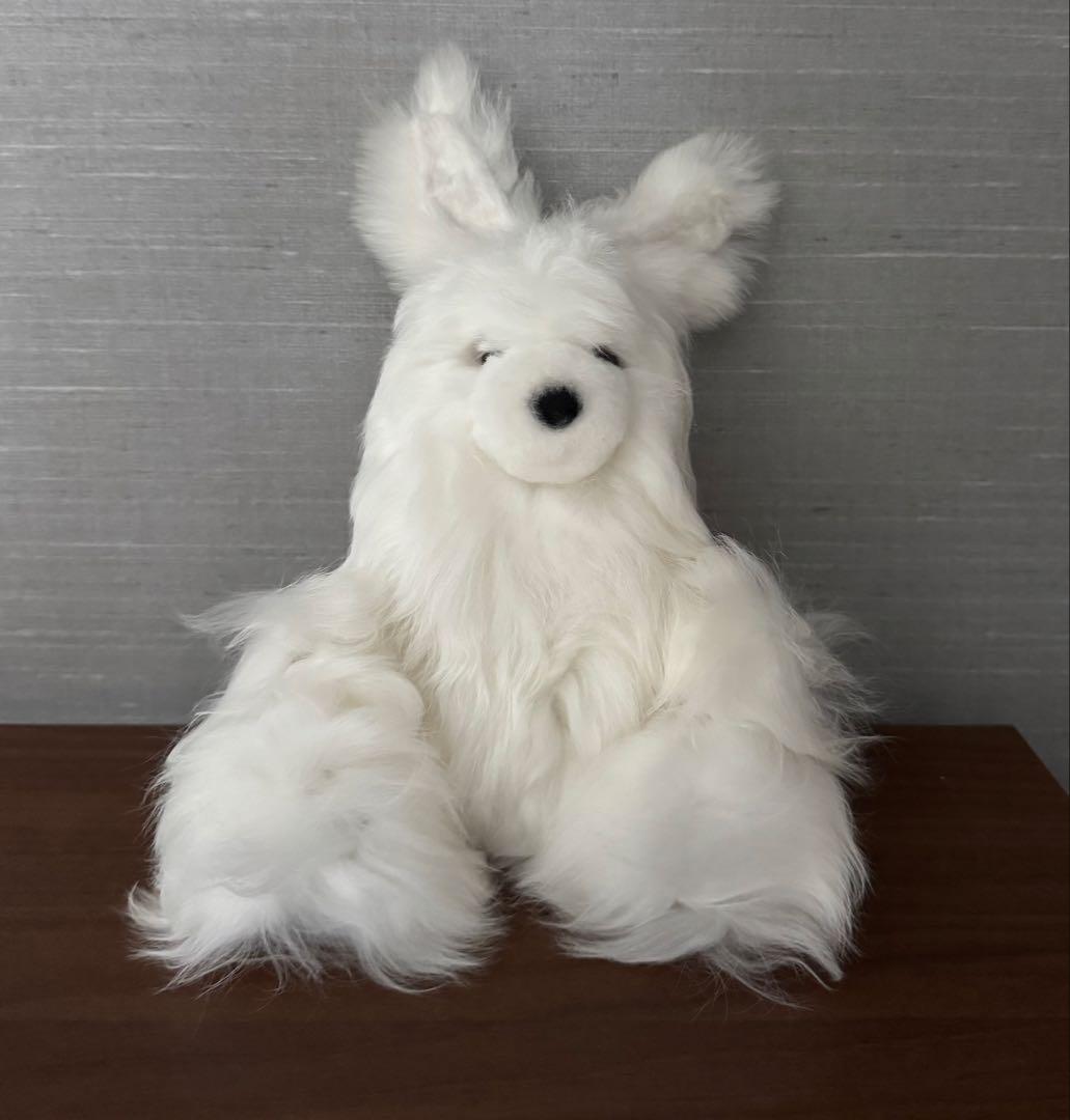 アルパカテディベア　うさぎ　ぬいぐるみ