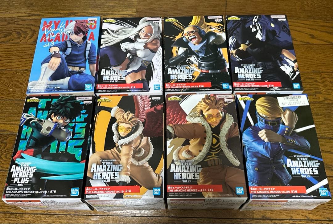 ヒロアカ　フィギュア　8体セット