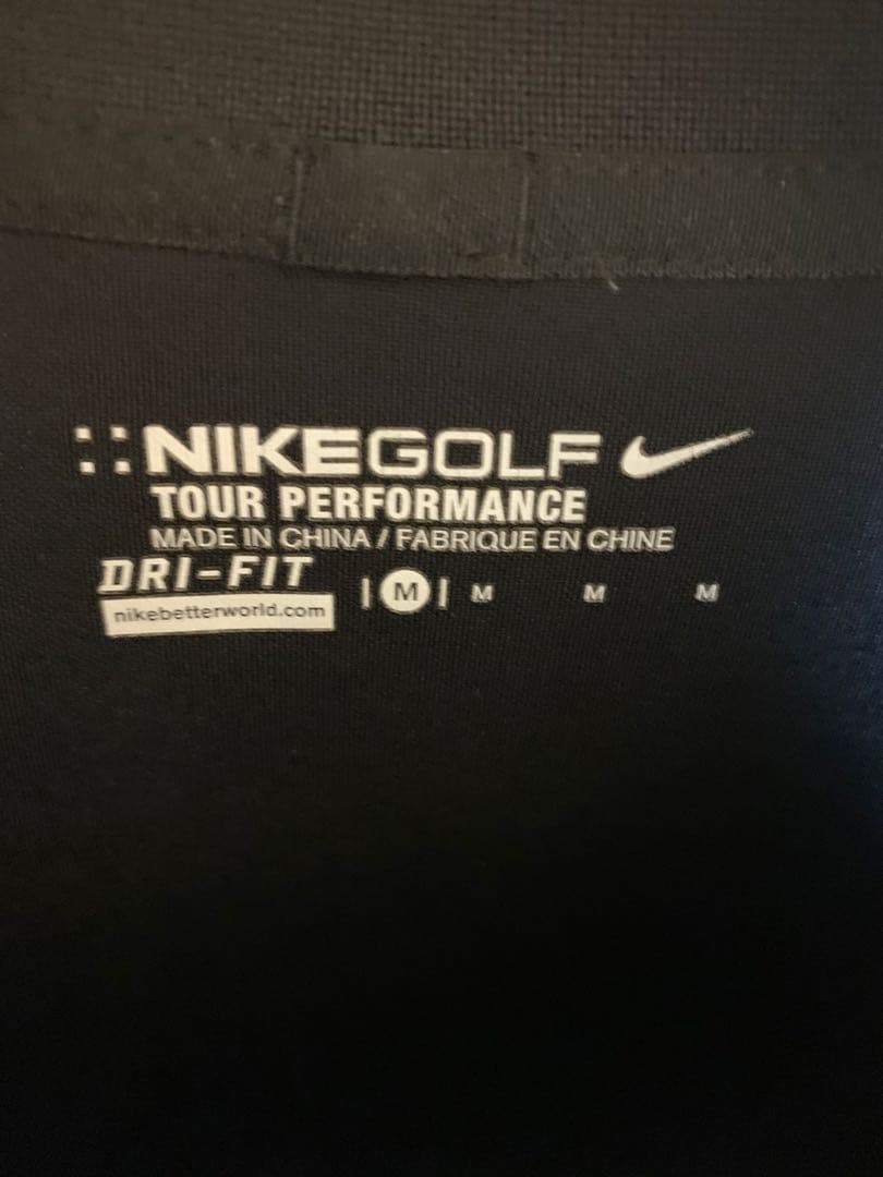Nike Ko Olina 黒ポロシャツ　ゴルフ