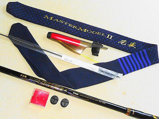 【がま磯 マスターモデルⅡ 尾長 Ｍ- ５０】 新品穂先！前穂先付（詰めなし）