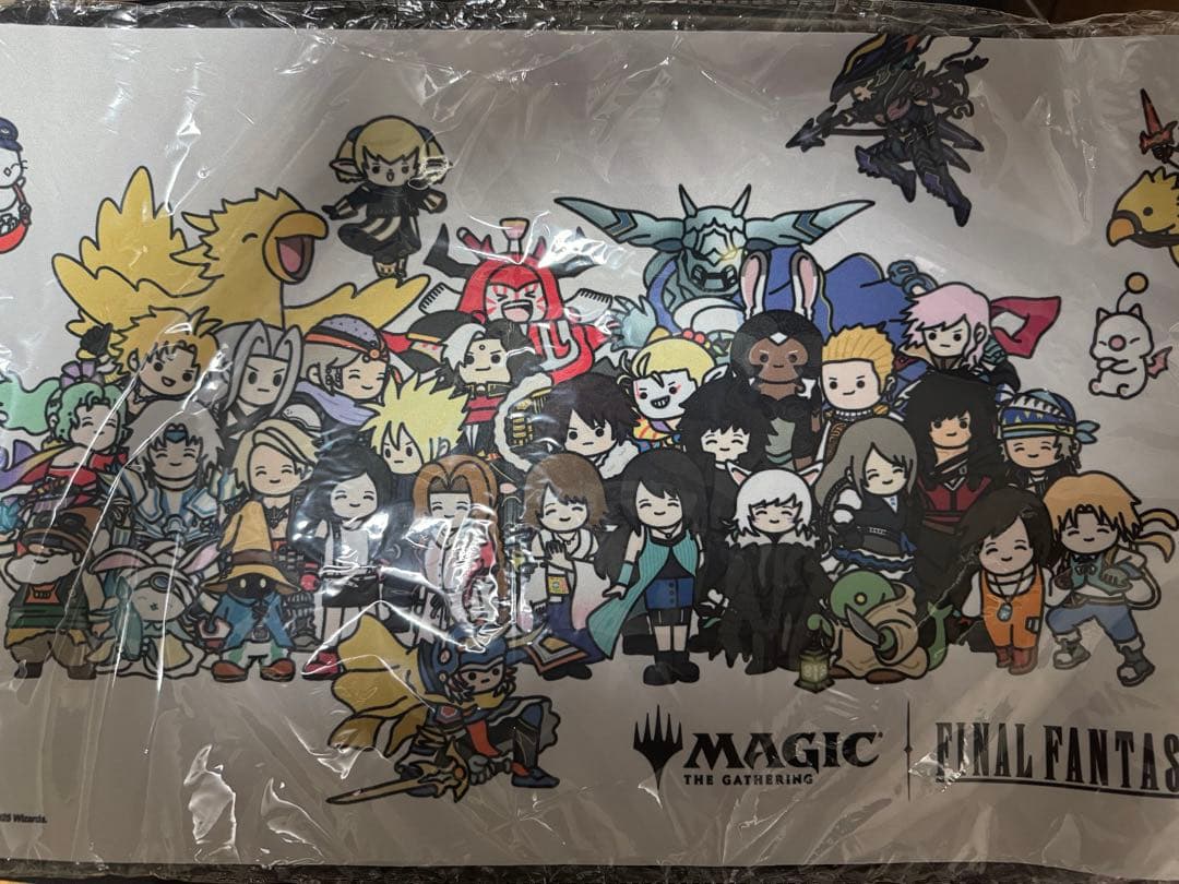 FF×MTG ちびキャラ　プレイマット