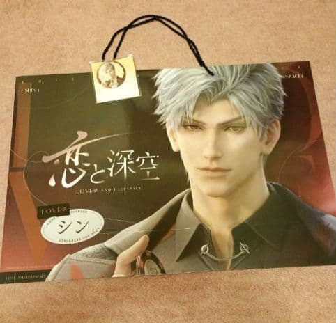JP初イベント　恋と深空 ポップアップ ショッパー　缶バッジセット