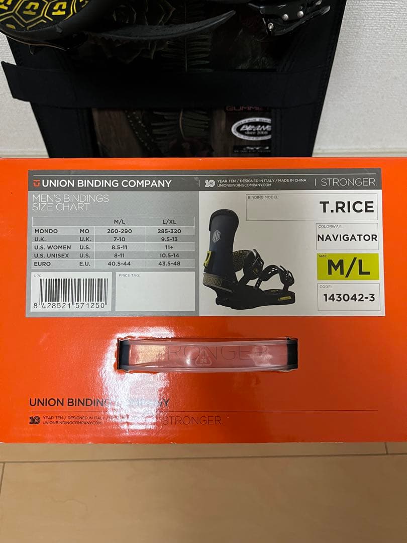 UNION BINDING COMPANY T.RICE M/L ビンディング
