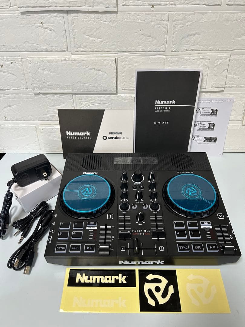【未使用】Numark Party Mix Live DJ＋ヘッドフォン