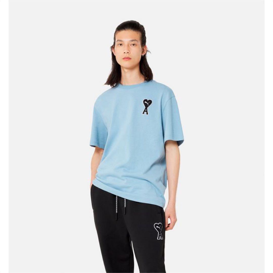 AMI x PUMA半袖T ロゴ シャツ