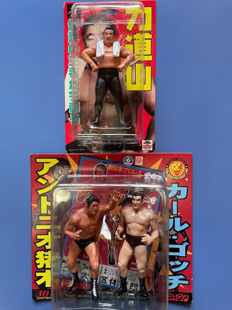 プロレス フィギュア 日本プロレス 全日本プロレス 新日本プロレス 3セット