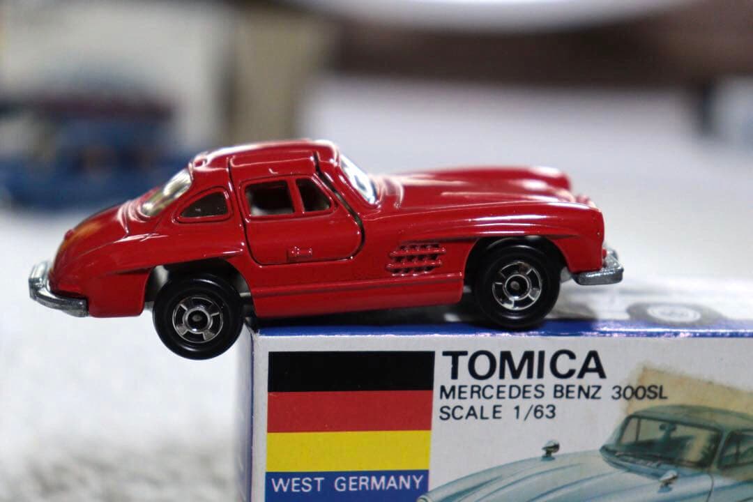 メルセデス　ベンツ　300SL 日本製　トミカ　青箱　F19