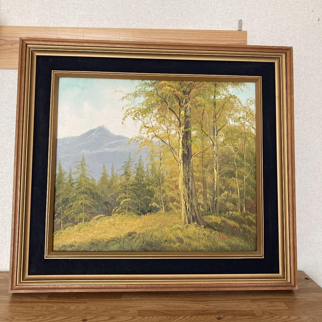 油絵　風景画