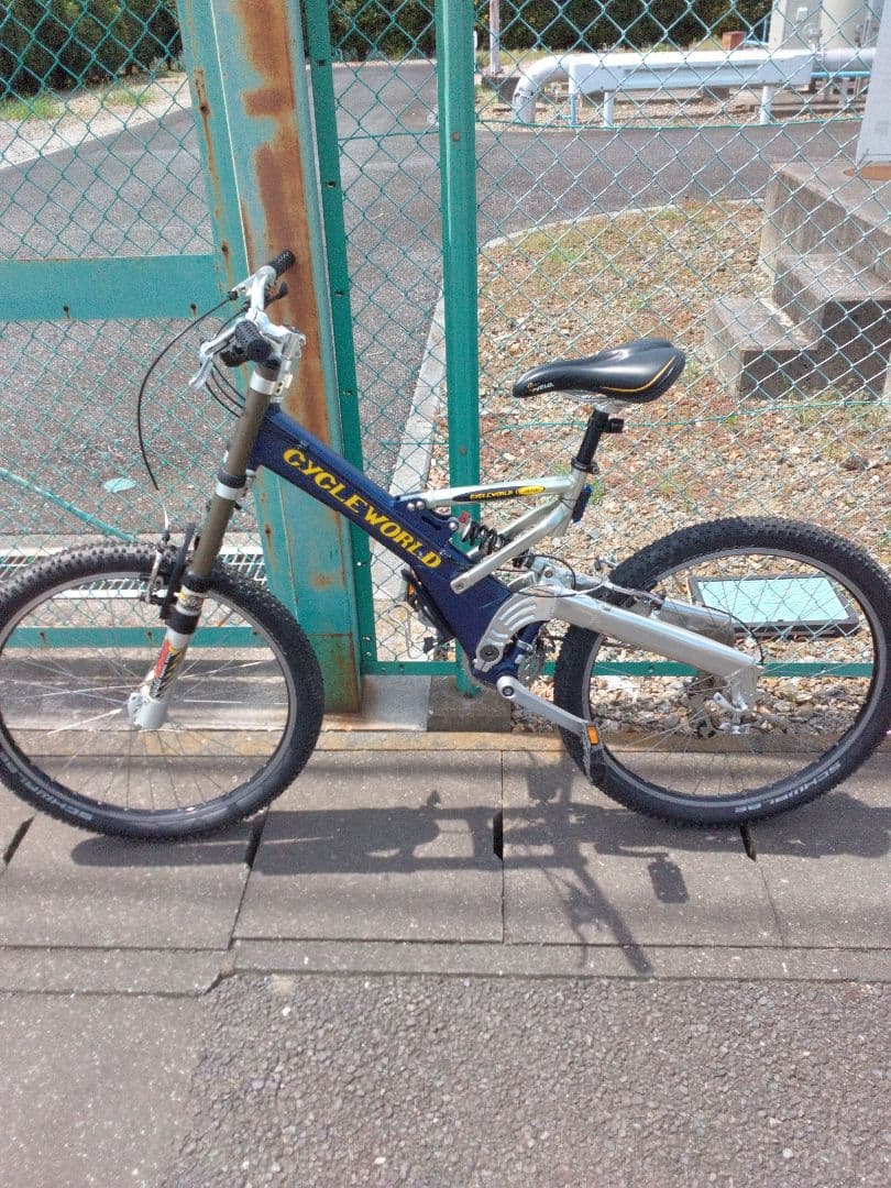 サイクルワールド フルサス マウンテンバイク (希少) オールドMTB
