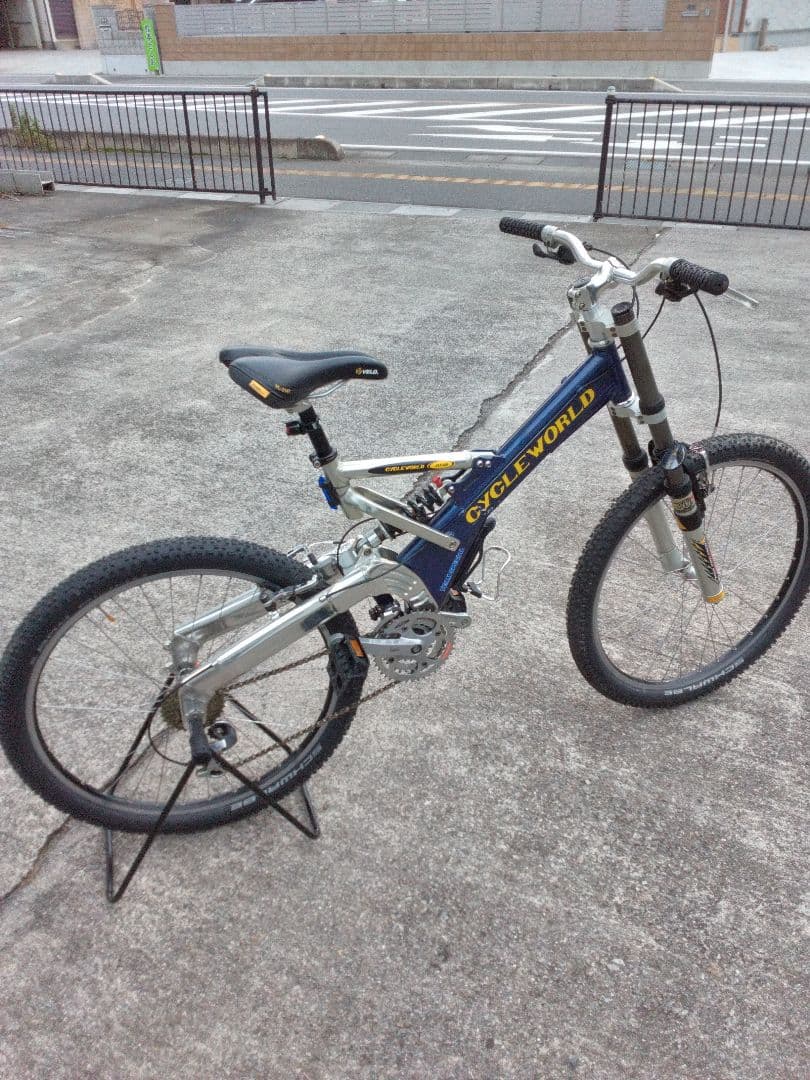 サイクルワールド フルサス マウンテンバイク (希少) オールドMTB